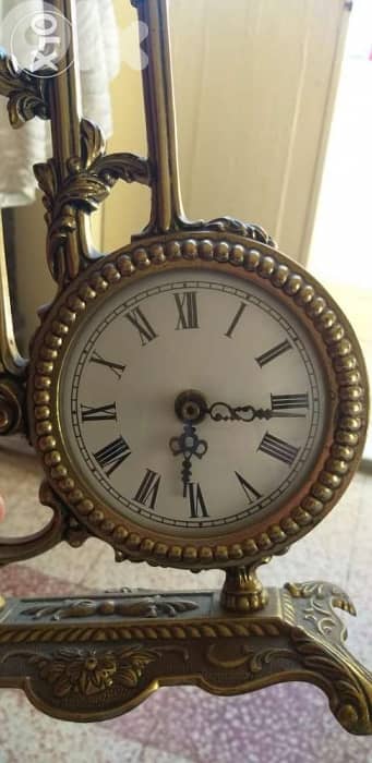 antique copper dicorative clock 3