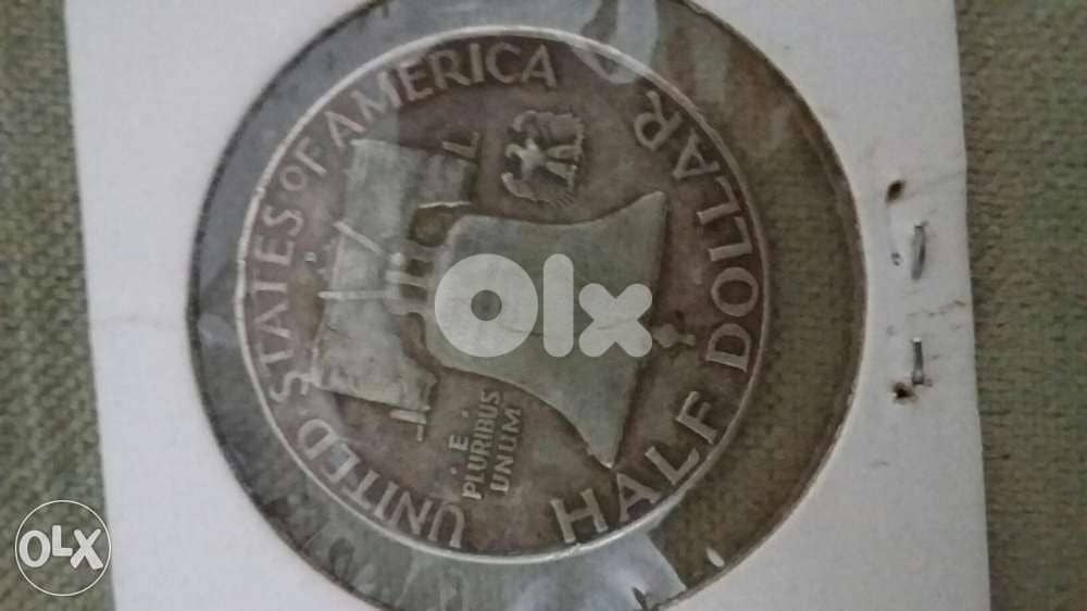 USA Half Dollar Silver for president Franklin year 1962 1