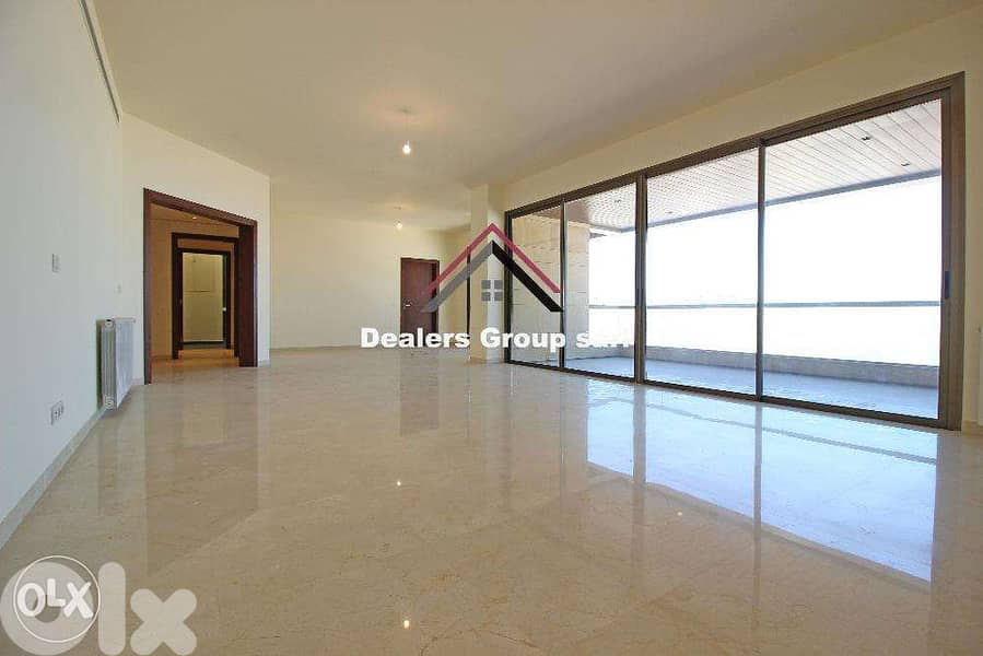Spacious Apartment with a Beautiful Sea View For Sale in Achrafieh 0
