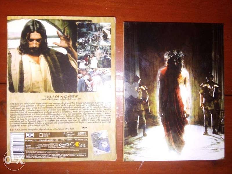 Jesus of Nazareth integrale 3 original dvds 0