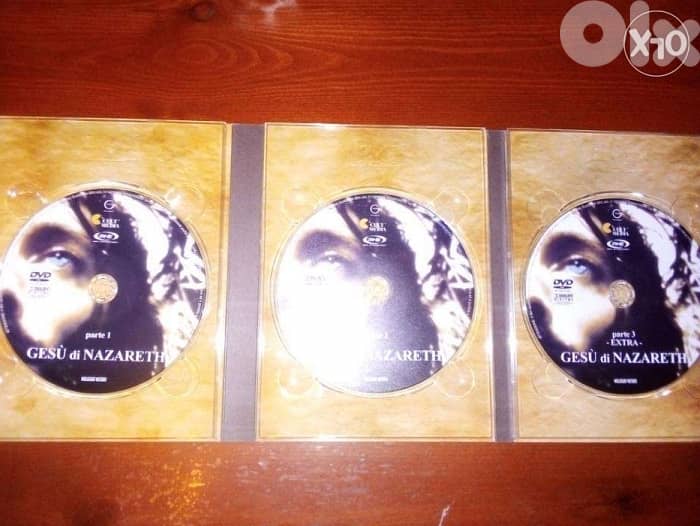 Jesus of Nazareth integrale 3 original dvds 2