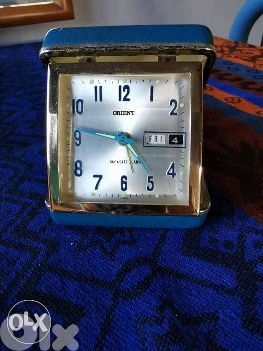 Orient - Japan Vintage travel alarm clock 1