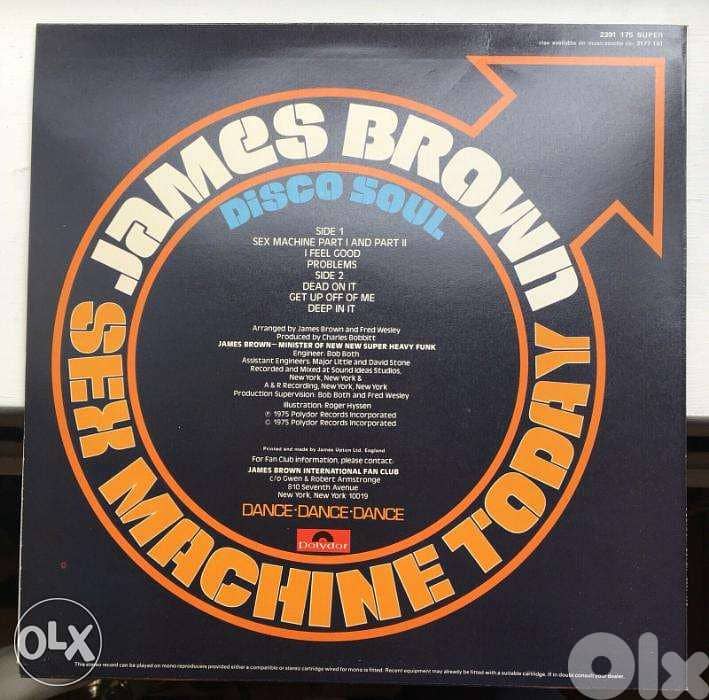 james brown "s machine " vinyl 1