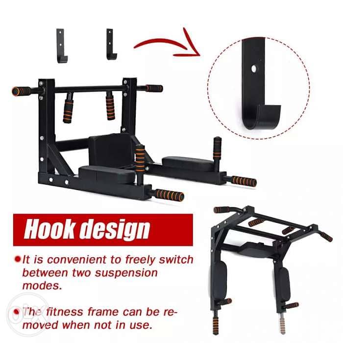 Wall Mounted Horizontal Bar 1
