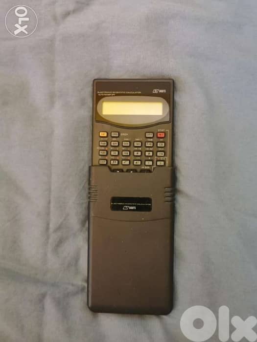 Electronic scientific calculator 1