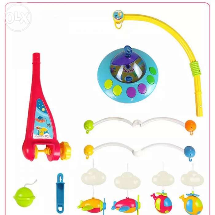 Baby Toys For Newborn Crib Bed Bell With Light & Music 3