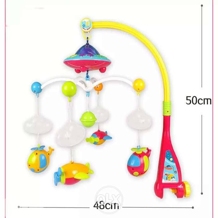 Baby Toys For Newborn Crib Bed Bell With Light & Music 4
