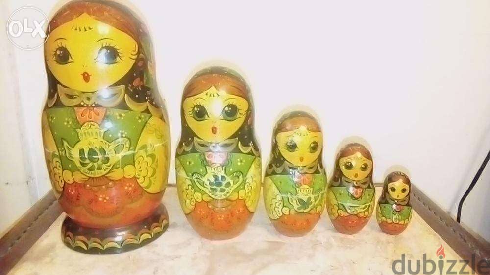 Poupee russe 5 pcs 17cm the biggest 1