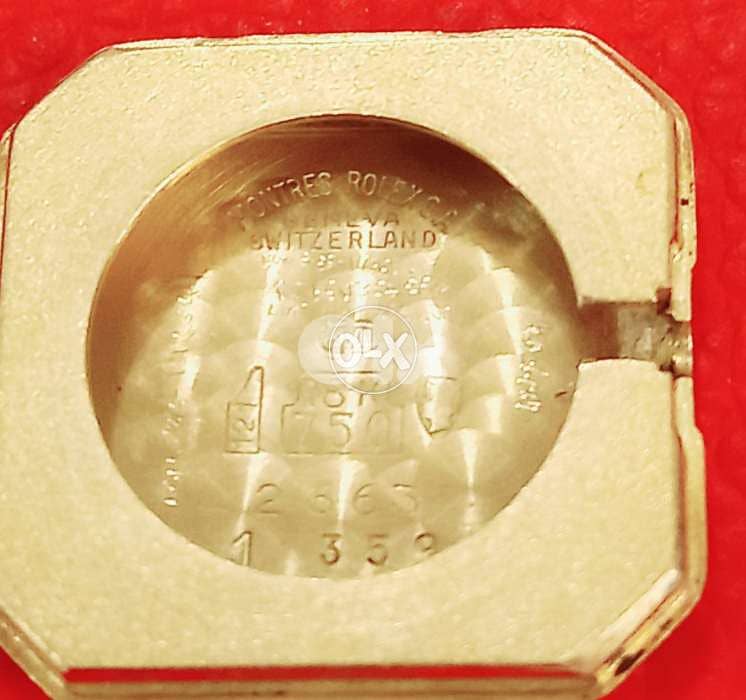 Rolex for lady gold 18 k 1