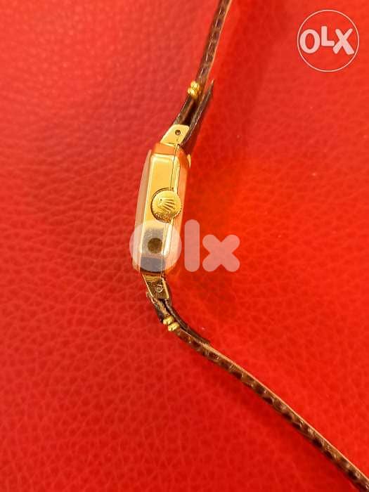 Rolex for lady gold 18 k 4