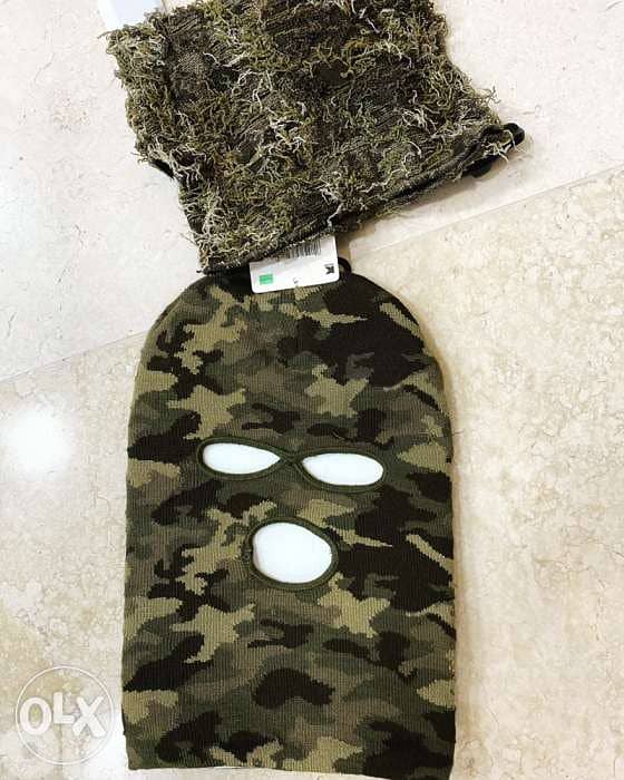 miltiary mask and neck warmer 0