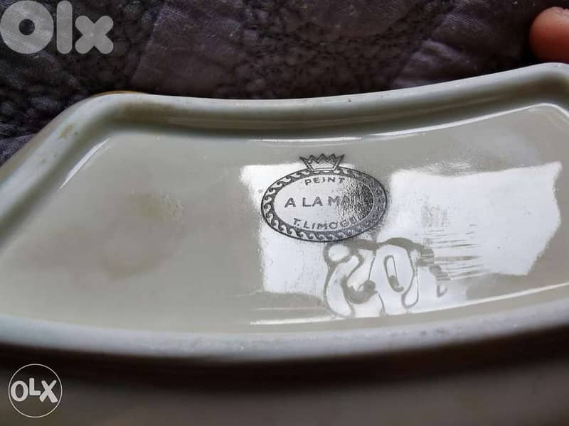 T Limoge vintage French Ashtray 4