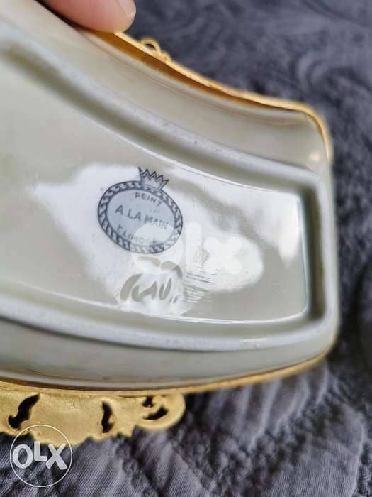 T Limoge vintage French Ashtray 5