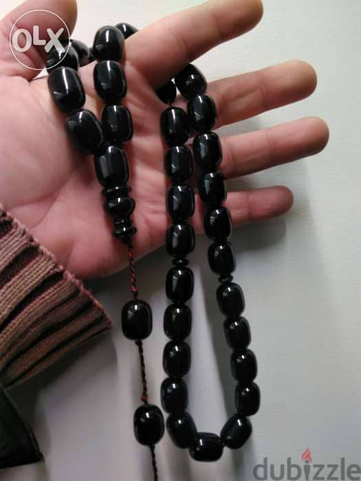 مسبحة مسكي لون أسود 1