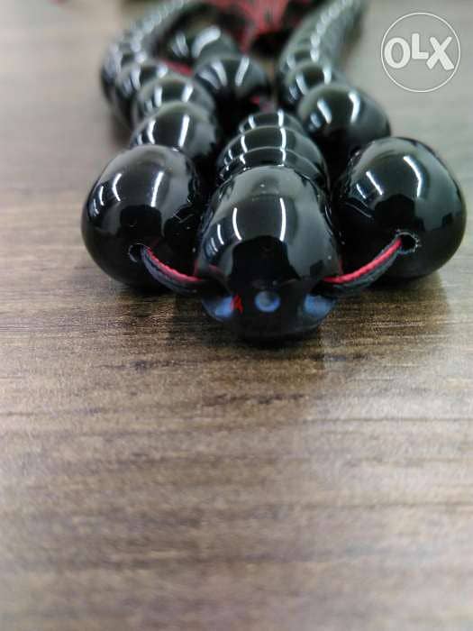 مسبحة مسكي لون أسود 3