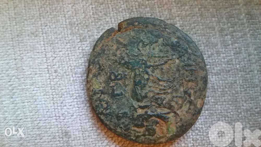 Roman Emperor Trajan Bronze Coin & The Horse year 98 AD 1