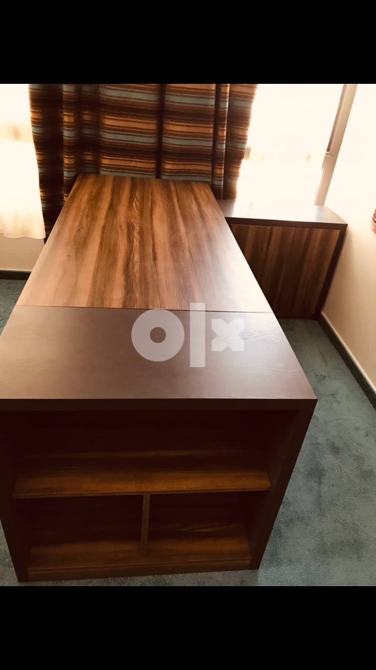 Office + 2 Filling Cabinets Spanish Wood Not used 2