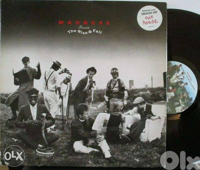 madness "the rise and fall" vinyl record including our house 0