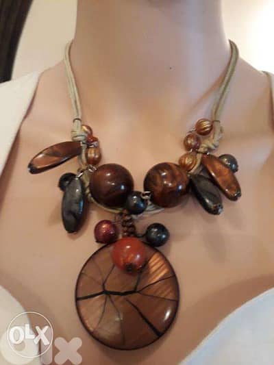 Fancy Africana Necklace عقد أفريقي روعة