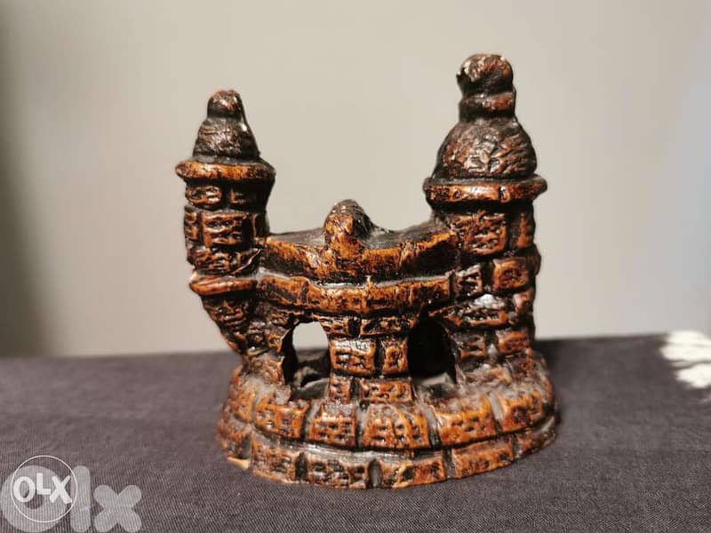 Wooden castle carving 1