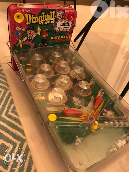 pinball - flipper Tin 1970’s france jouets 4
