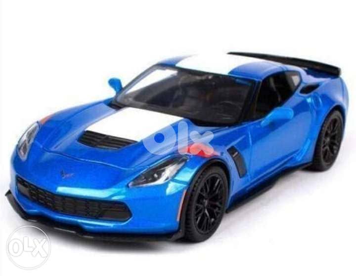 Corvette Grand Sport diecast car model 1:24 2