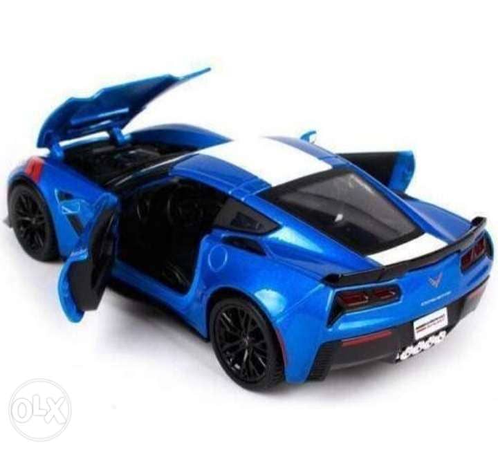 Corvette Grand Sport diecast car model 1:24 3