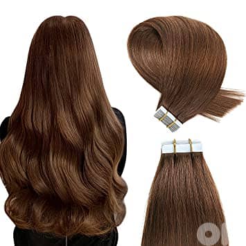 tape Hair extensions اكستنشن وتوصيلات شعر طبيعي لبناني 11