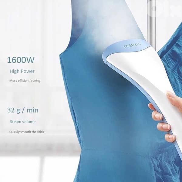 Philips 1600w Easy Touch Stand Garment Steamer GS482 4