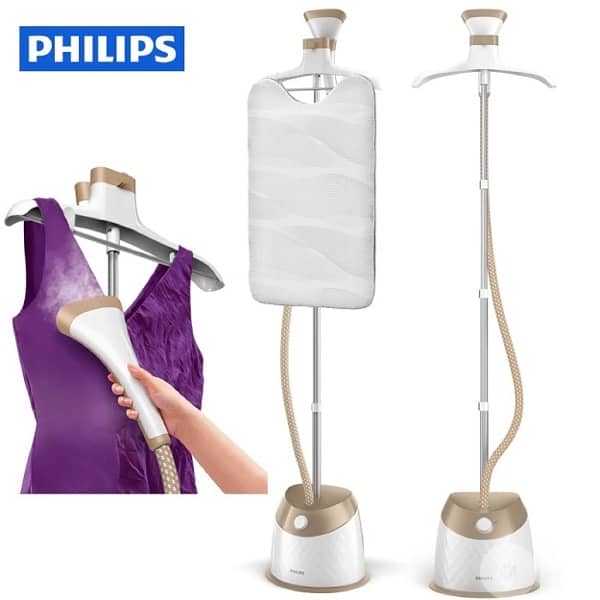 Philips 1600w Easy Touch Stand Garment Steamer GS482 11