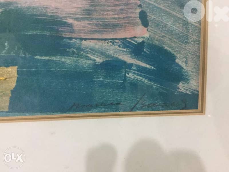 acrylic on carton famous American artist Marcia Isaacs 3