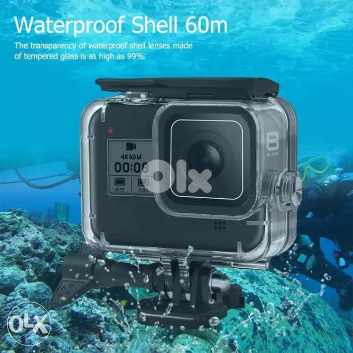 20 meters Waterproof Case for GoPro Hero 8 Camera 1