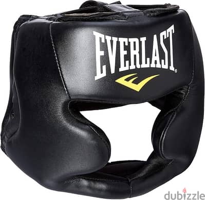 Everlast MMA Boxing  Headgear Black adjustable