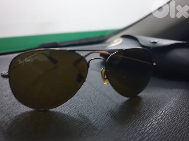 Original Rayban Sunglasses Brown 1