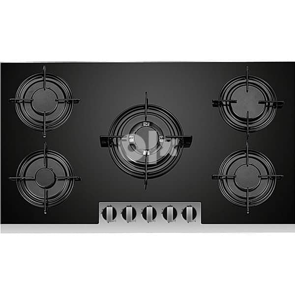 France غاز انكستري إيطالي صنع 90 cm glass black font Italian made 0