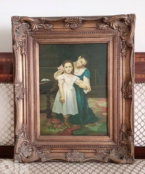 لوحة زيتية قديمة 0