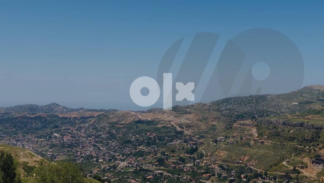 LAND For SALE at the ENTRANCE of Faqra with VIEW أرض في فقرا 5