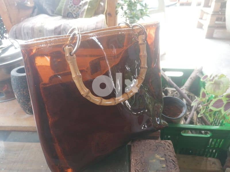 handbag (ivory wood handles) 5