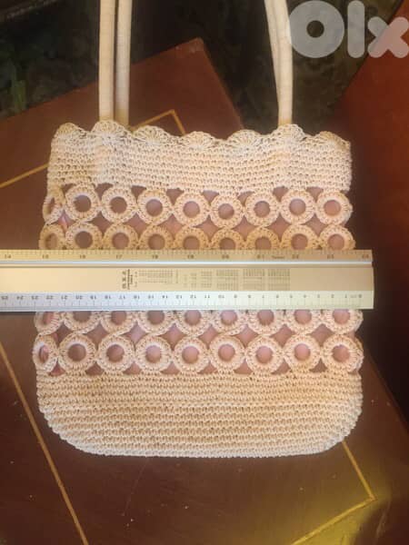 Crochet Bag - Vintage  - حقيبة يد كروشية 7