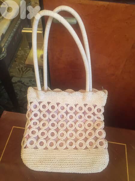 Crochet Bag - Vintage  - حقيبة يد كروشية 9