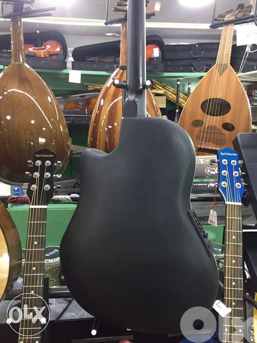 guitar electro acoustic fiber غيتار خشب الكتريك 3