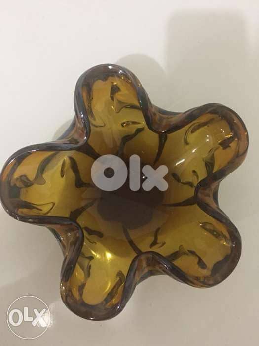 antique mid century murano glass ashtray 3