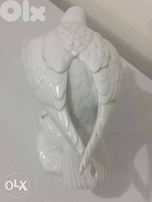 rare museum porcelaine bold eagle signed M. Herm Fritz 3