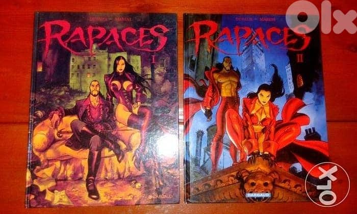 Rapaces 4 volumes rated R french comics 1