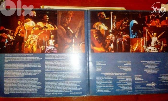 Osibisa 2 albums vinyls "woyaya" - "osibirock"33t 10$ each 2