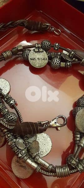 belts from etro / sliver coin  /italy 1