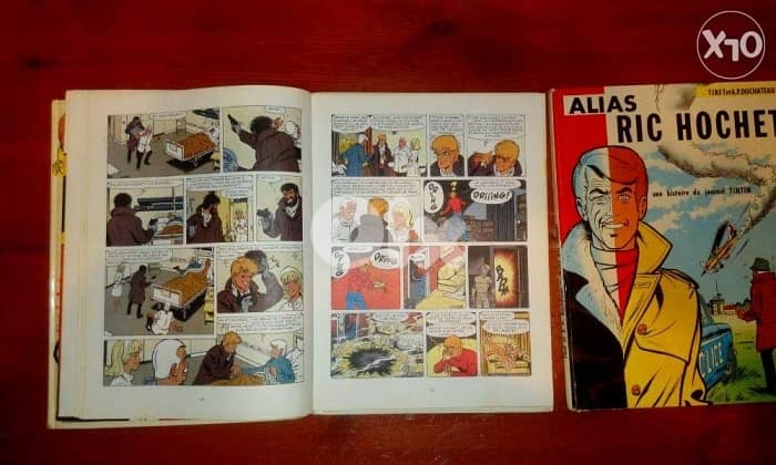 Ric hochet french comics magazines 3 volumes 1