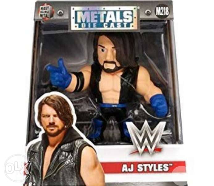 AJ Styles (WWE) diecast model. 3