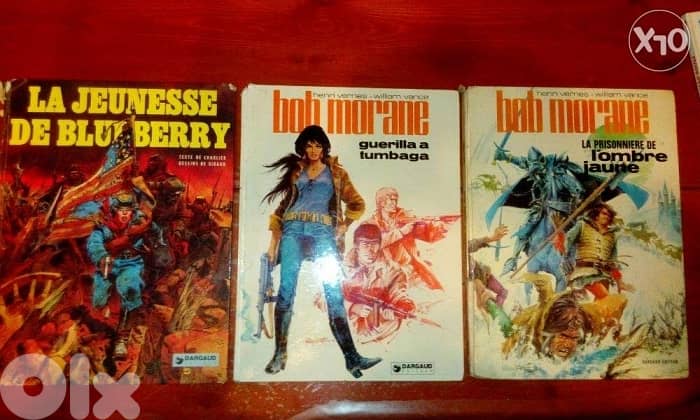 Different french comic books hard covers starting 4$ 1