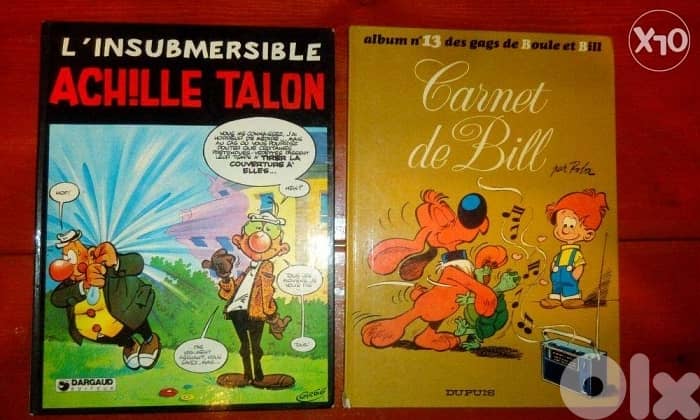 Different french comic books hard covers starting 4$ 2